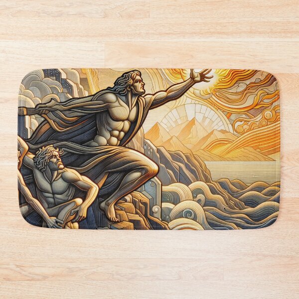 Item preview, Prometheus Stealing Fire designed and sold by ClassicRetroism.