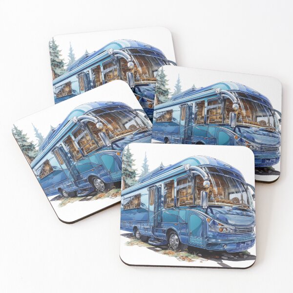 Item preview, Christmas eco camper design designed and sold by EcoCamper.