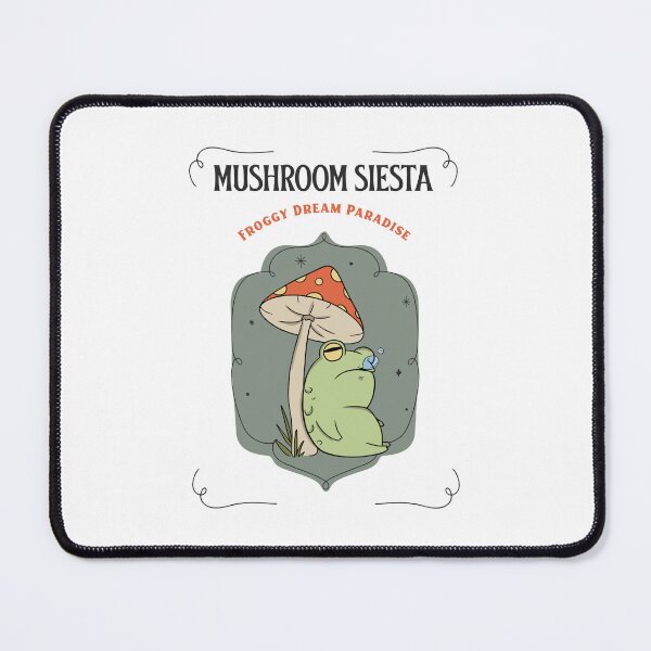 Item preview, Mushroom Siesta: Froggy Dream Paradise designed and sold by APACreative.