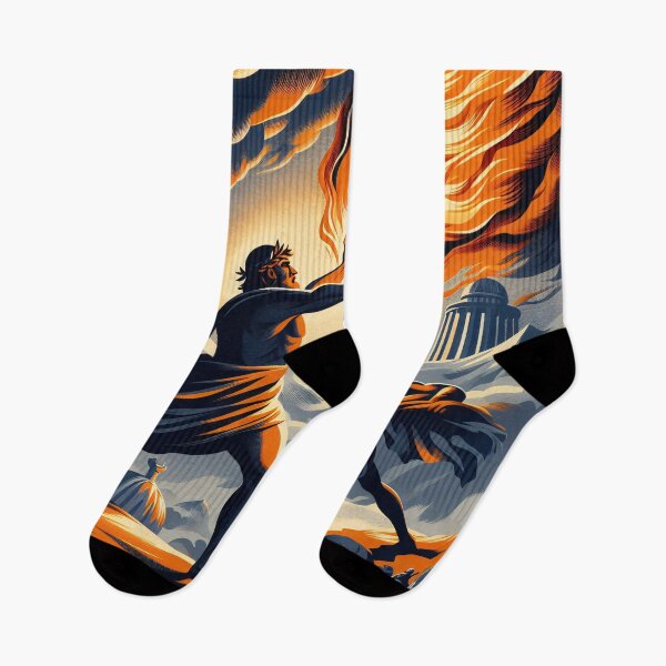 Item preview, Prometheus Stealing Fire designed and sold by ClassicRetroism.