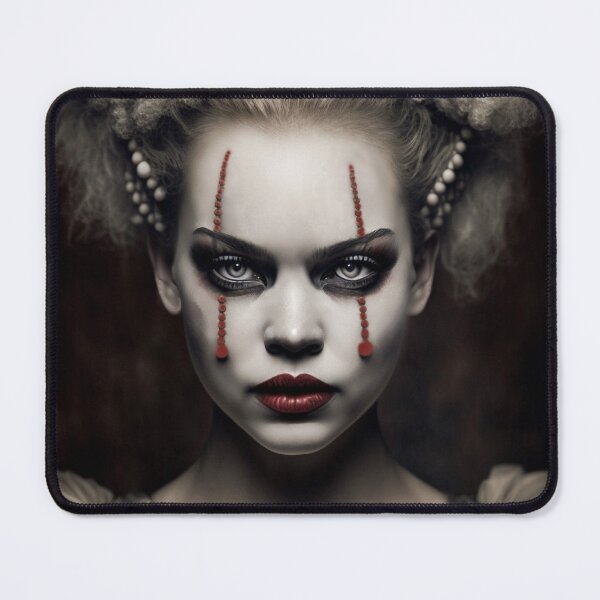 Item preview, Scary beautiful female clown designed and sold by twinklepod.