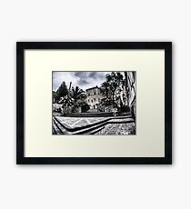 Entrance of Palazzo Duchi di Santo Stefano, Taormina, Sicily Framed Print