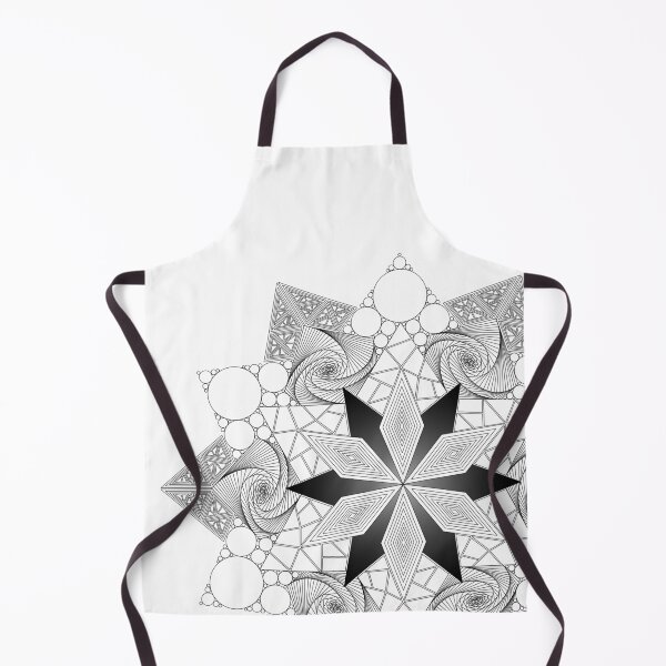 Item preview, Geometric Abstract Star with Hexagonal Twirls designed and sold by DHTDesigns.