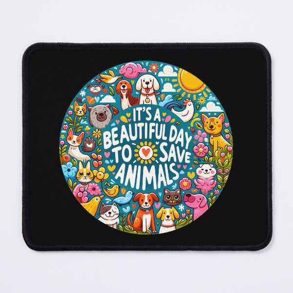 Item preview, It's A Beautiful Day To Save Animals designed and sold by 4TeeToo.