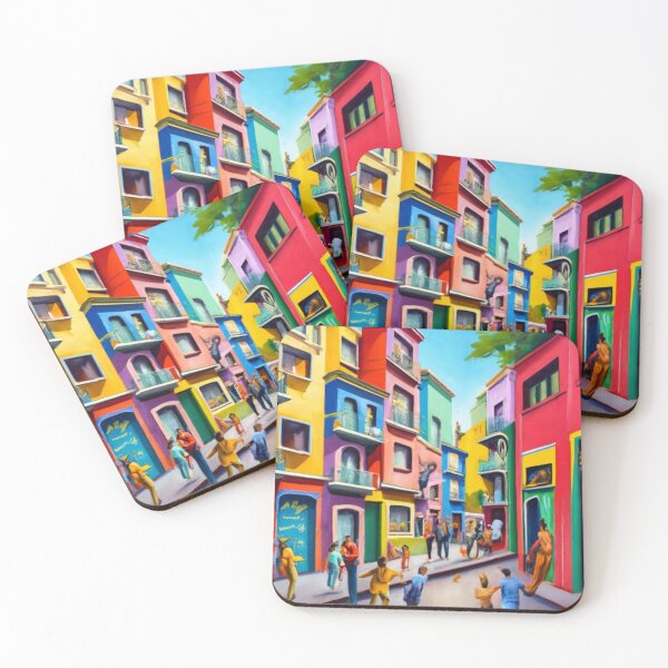 Artikelvorschau, Bunte Straßen von La Boca entworfen und verkauft von ArtsDestination.