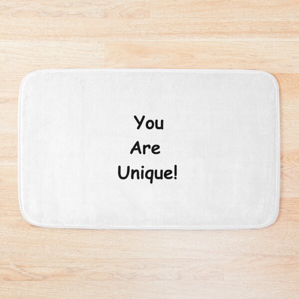 Item preview, You Are Unique piece designed and sold by healingmonk.