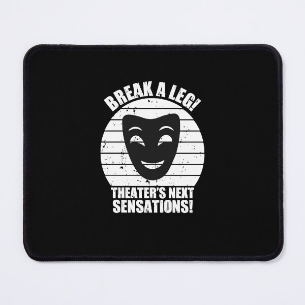 Item preview, break a leg for acting lover designed and sold by The Knick Knack Nook.