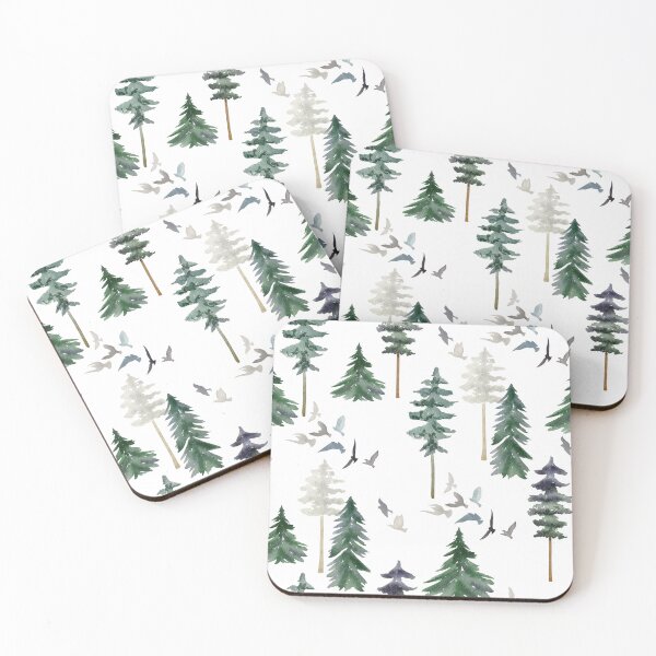 Item preview, Watercolor forest designed and sold by tapilipa.