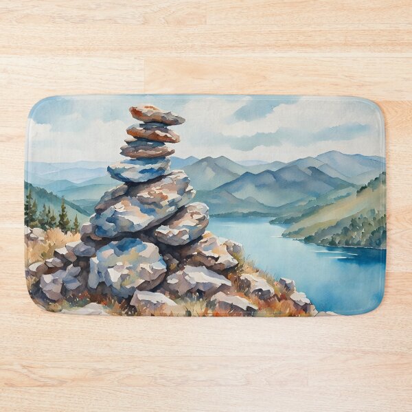 Item preview, Mountain-top Stone Cairn - Lake District Countryside Scenes designed and sold by Country-Artist.
