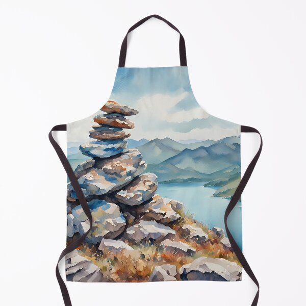 Item preview, Mountain-top Stone Cairn - Lake District Countryside Scenes designed and sold by Country-Artist.