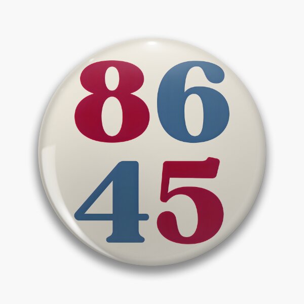 Item preview, Anti Trump 2024 Bumper 86 45 vintage designed and sold by ChataMaroon.