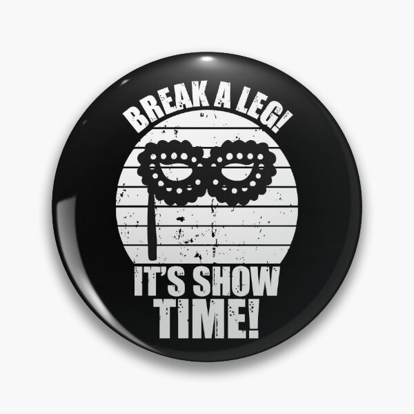 Item preview, break a leg for acting lover designed and sold by The  Knick Knack Nook.