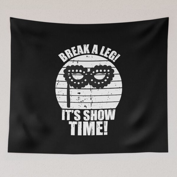 Item preview, break a leg for acting lover designed and sold by The  Knick Knack Nook.