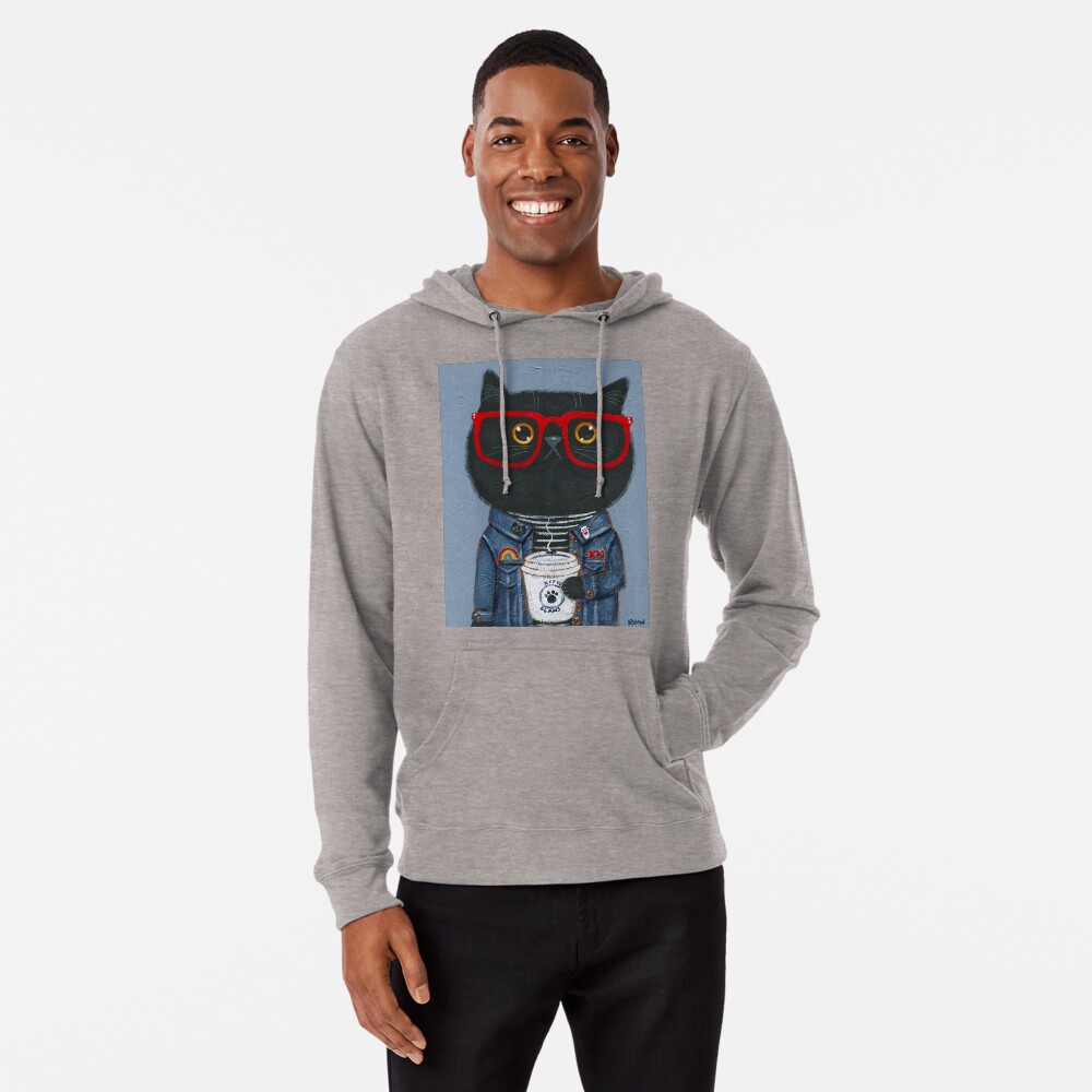Aperçu de l'œuvre Sweat à capuche léger créée et vendue par kilkennycat.