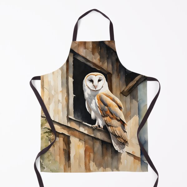 Item preview, Barn Owl - British Bird of Prey designed and sold by Country-Artist.