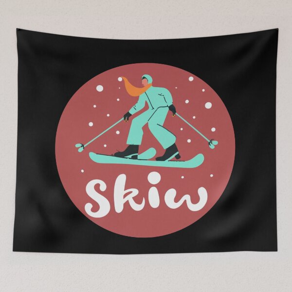 Item preview, Skiing - winter sport designed and sold by desinganddecor.