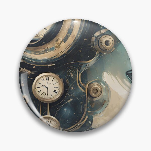 Item preview, Timepiece of Beauty: A Clock Girl's Timeless Charm designed and sold by Raffaellek.