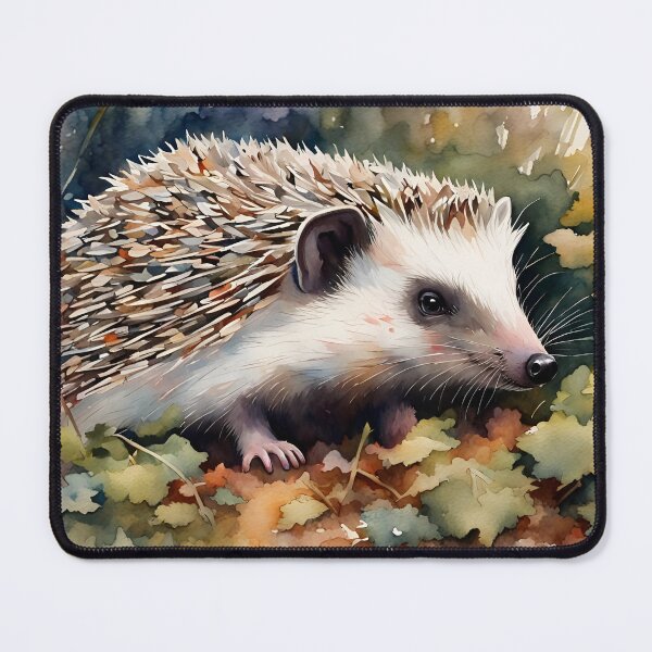 Item preview, Hedgehog in the Hedgerow - British Wildlife designed and sold by Country-Artist.