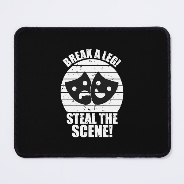 Item preview, break a leg for broadway lover designed and sold by The Knick Knack Nook.