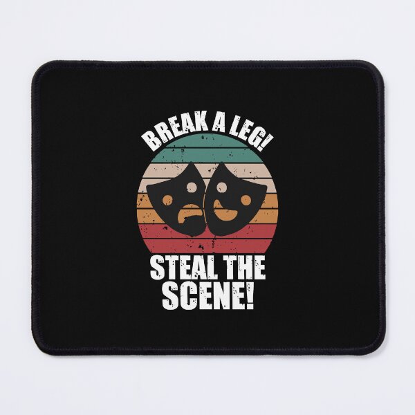 Item preview, Break a leg for theatre enthusiastic and acting lover designed and sold by The Knick Knack Nook.