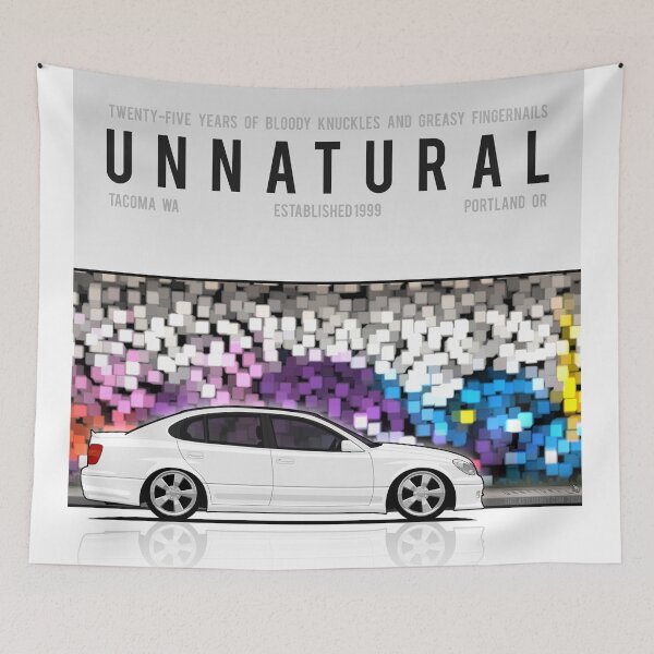 Item preview, Unnatural Car Club PNW: Crystal White VIP Sedan JZS160 designed and sold by The Last Lugnut.