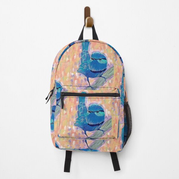 Item preview, Splendid Fairywren - Colorful Bird Painting designed and sold by rooandjoo.