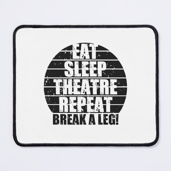 Item preview, Copy of Break a leg for theatre enthusiastic and acting lover designed and sold by The Knick Knack Nook.