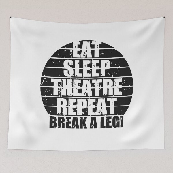 Item preview, Copy of Break a leg for theatre enthusiastic and acting lover designed and sold by The  Knick Knack Nook.