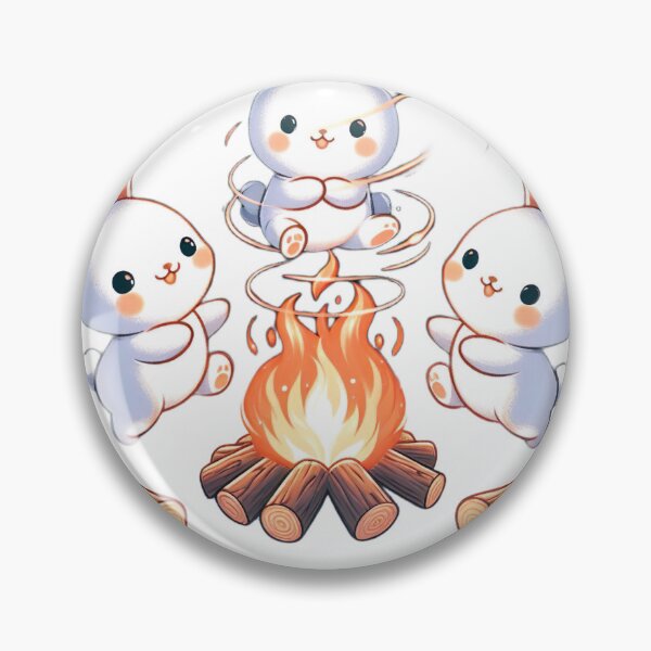 Item preview, "Cute Rabbits Winter Dance: Whimsical Spinning by the Fire" designed and sold by Huycao211.