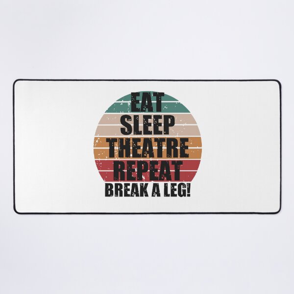 Item preview, break a leg for acting lover designed and sold by The Knick Knack Nook.