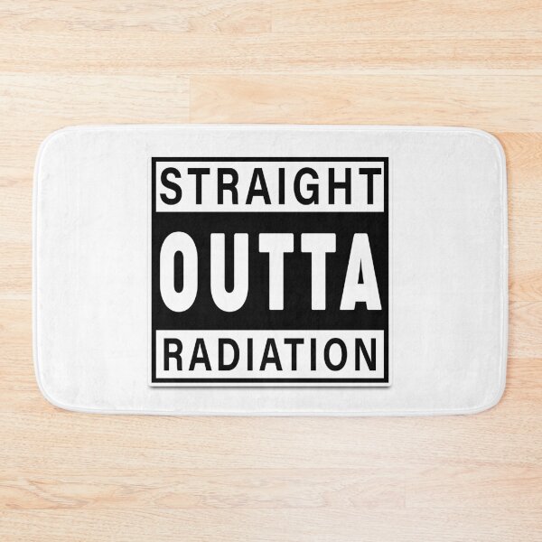 Item preview, Straight outta radiation - Cancer quote designed and sold by therustyart.