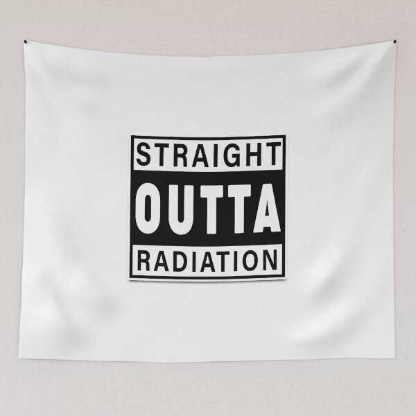 Item preview, Straight outta radiation - Cancer quote designed and sold by therustyart.