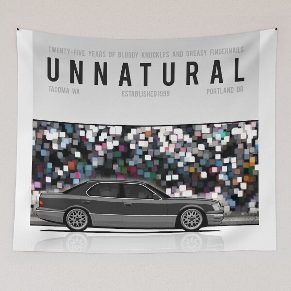 Item preview, Unnatural Car Club PNW: Black Onyx VIP Sedan UCF20 designed and sold by The Last Lugnut.