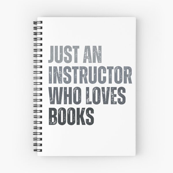 Item preview, Just an instructor who loves books designed and sold by InkDrinker23.