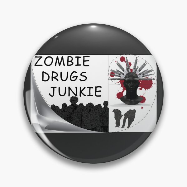 Item preview, ZOMBIE DRUGS  JUNKIE_B designed and sold by XTSTUDIOART.