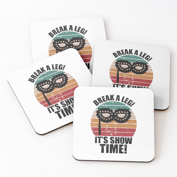 Item preview, Break a leg for theatre enthusiastic and acting lover designed and sold by The  Knick Knack Nook.