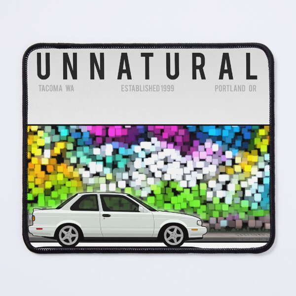 Item preview, Unnatural Car Club PNW: Vail White Coupe B13 designed and sold by The Last Lugnut.