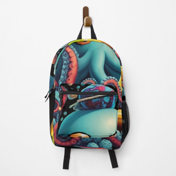 Item preview, Space banana octopus designed and sold by LuckyFamily.