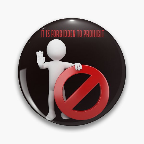 Item preview,  It is forbidden to prohibit. A kitten with prohibition. An extra gift for those who are fed up with prohibitions. designed and sold by Studio-wzory.
