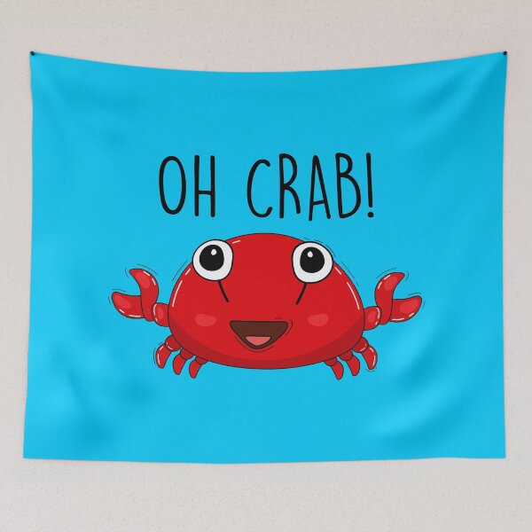 Item preview, Crab and humor designed and sold by DmitriM.