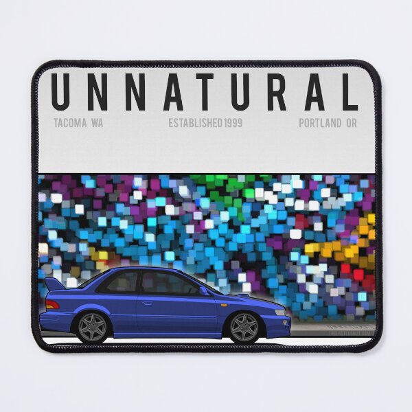 Item preview, Unnatural Car Club PNW: Blue Ridge Pearl Rally Coupe EJ25 designed and sold by The Last Lugnut.