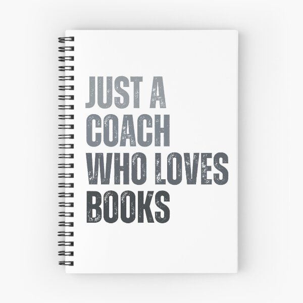 Item preview, Just a coach who loves books designed and sold by InkDrinker23.