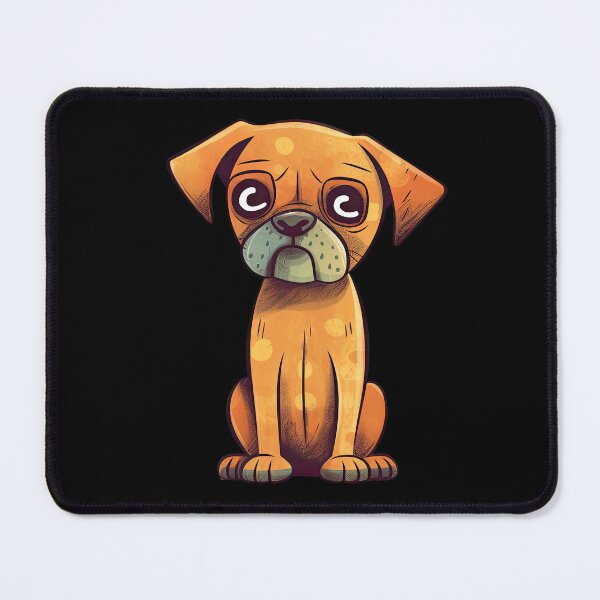 Item preview, Little cute dog with big loyal eyes designed and sold by WallGemsArt.
