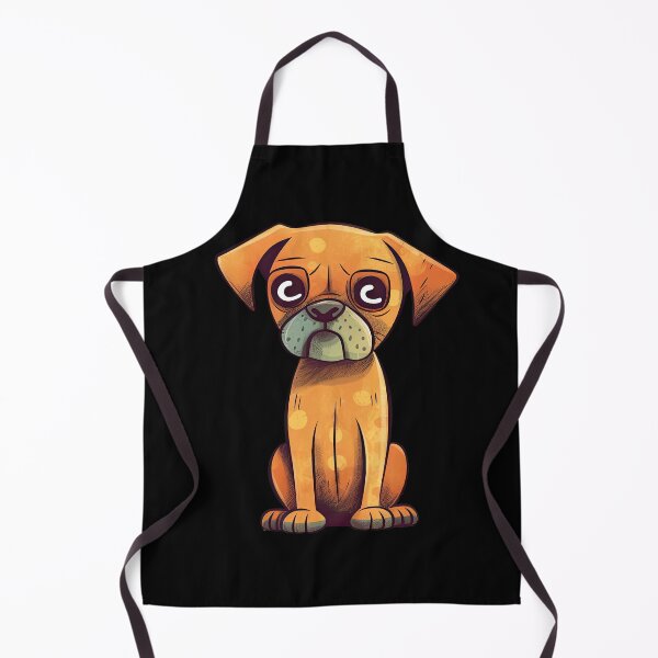 Item preview, Little cute dog with big loyal eyes designed and sold by WallGemsArt.