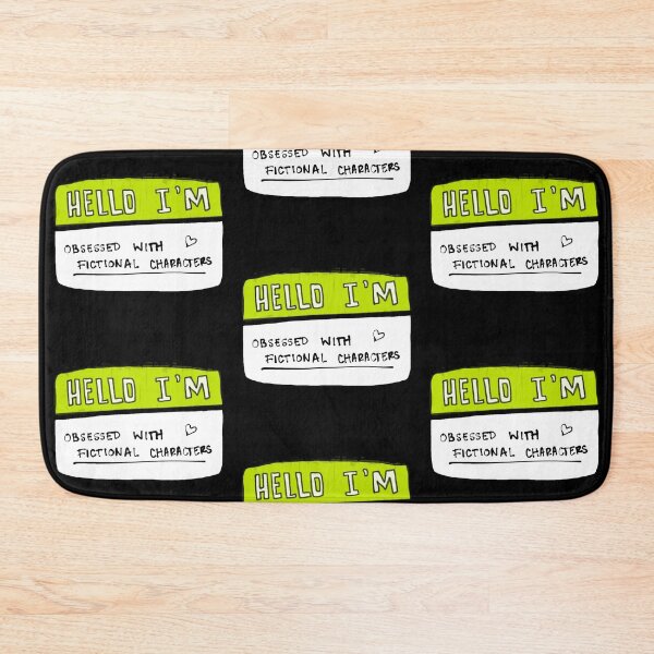 Item preview, Hello I'm Obsessed with Fictional Characters designed and sold by notastranger.