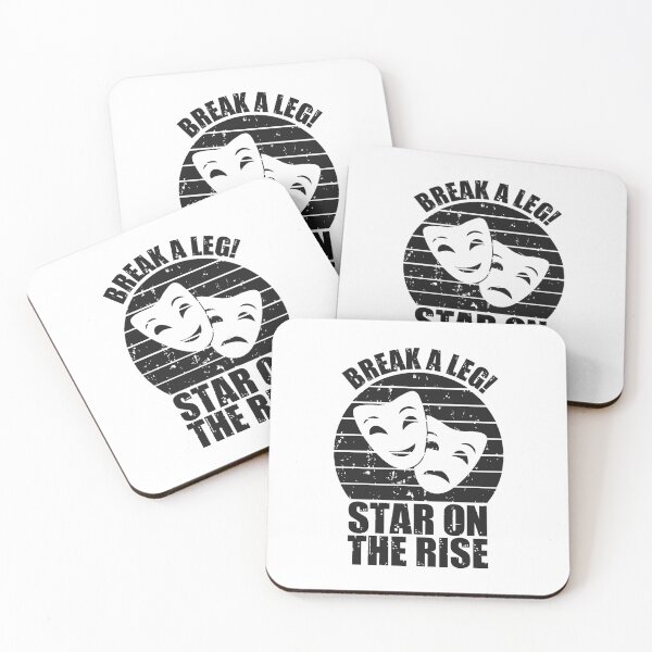 Item preview, break a leg for acting lover designed and sold by The  Knick Knack Nook.