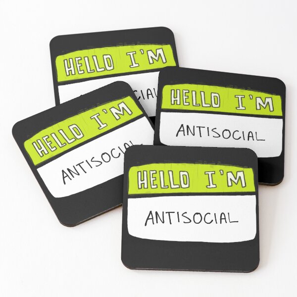 Item preview, Hello I'm Antisocial designed and sold by notastranger.