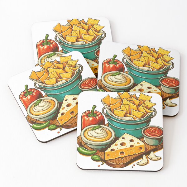 Item preview, Queso Chips Vintage Food designed and sold by clarkfraser.
