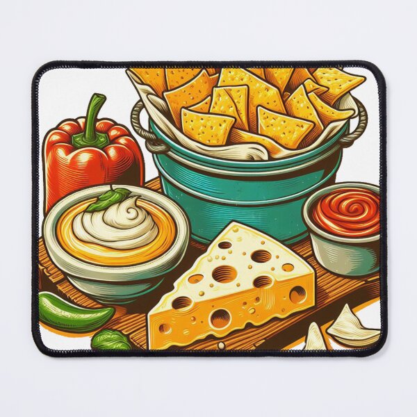 Item preview, Queso Chips Vintage Food designed and sold by clarkfraser.