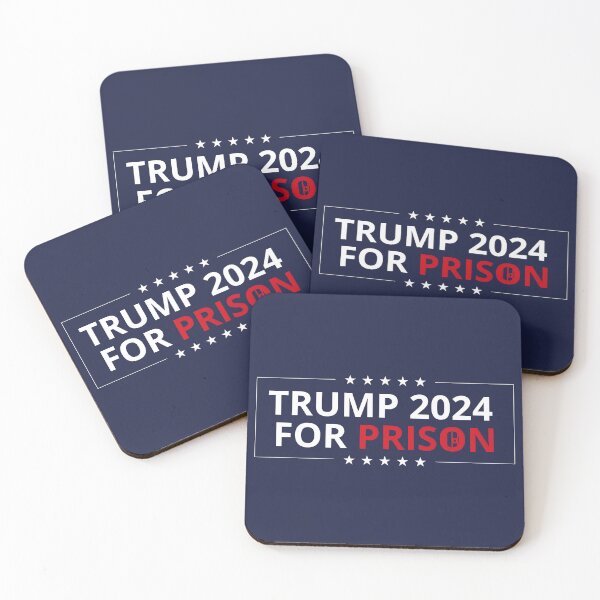 Item preview, Trump 2024 for prison bumper designed and sold by ChataMaroon.
